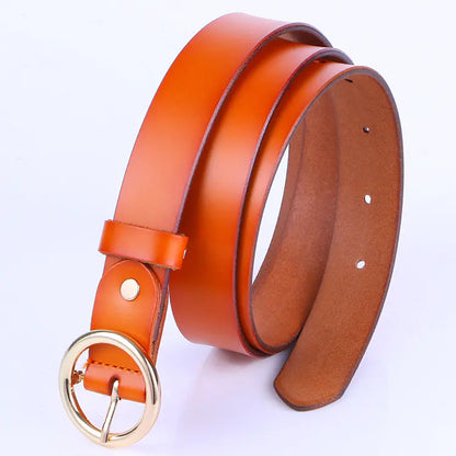 Vintage Genuine Leather Belt