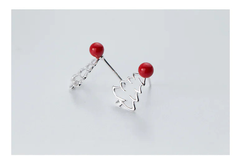 S925 Silver Christmas Series Earrings