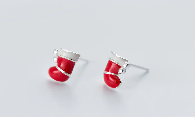 S925 Silver Christmas Series Earrings