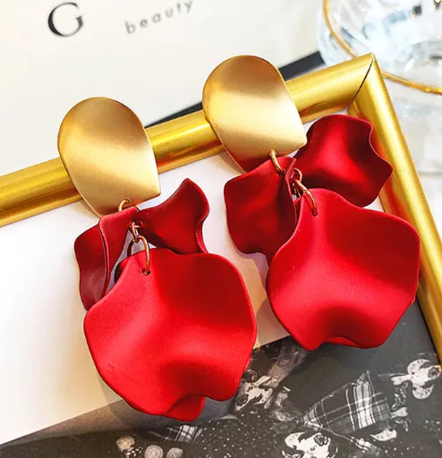 FloralFierce Tassel Earrings