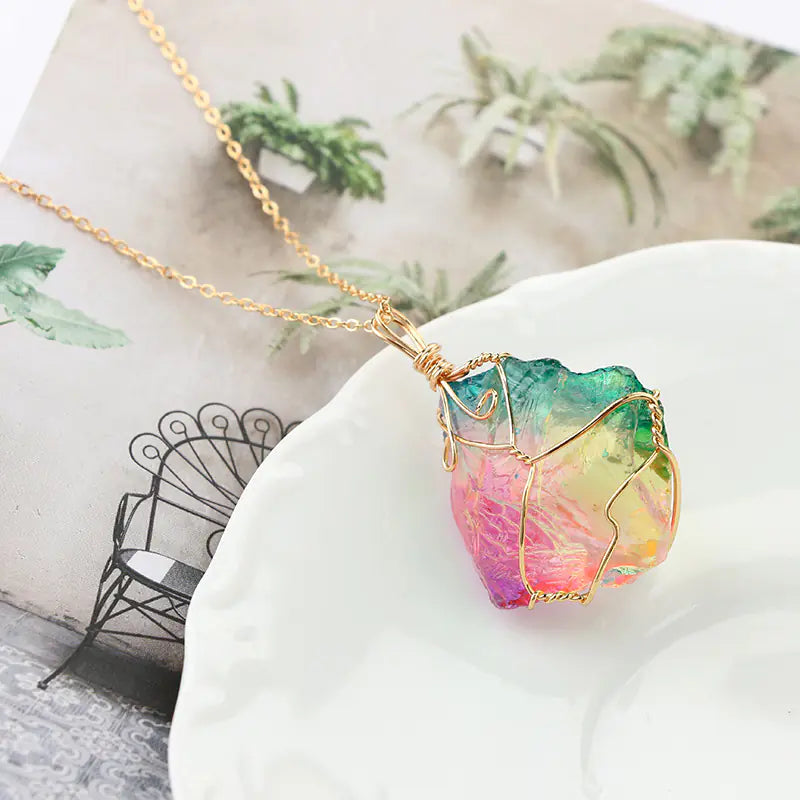 Colorful Crystal Pendant