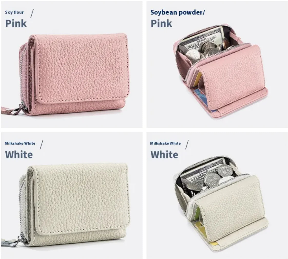 Tri-fold Leather Wallet