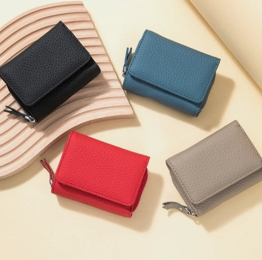 Tri-fold Leather Wallet