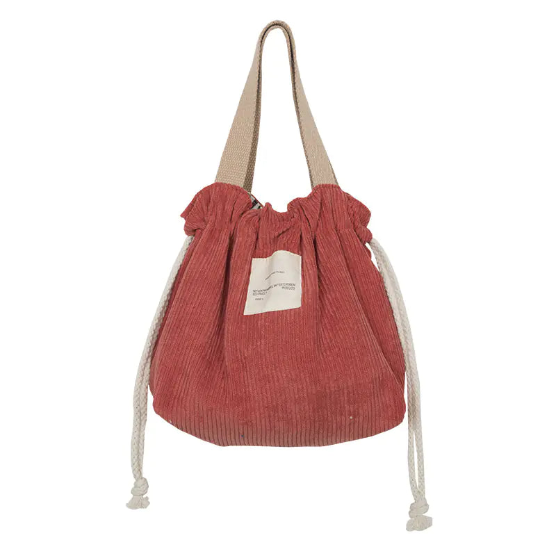 Corduroy Tote Bag