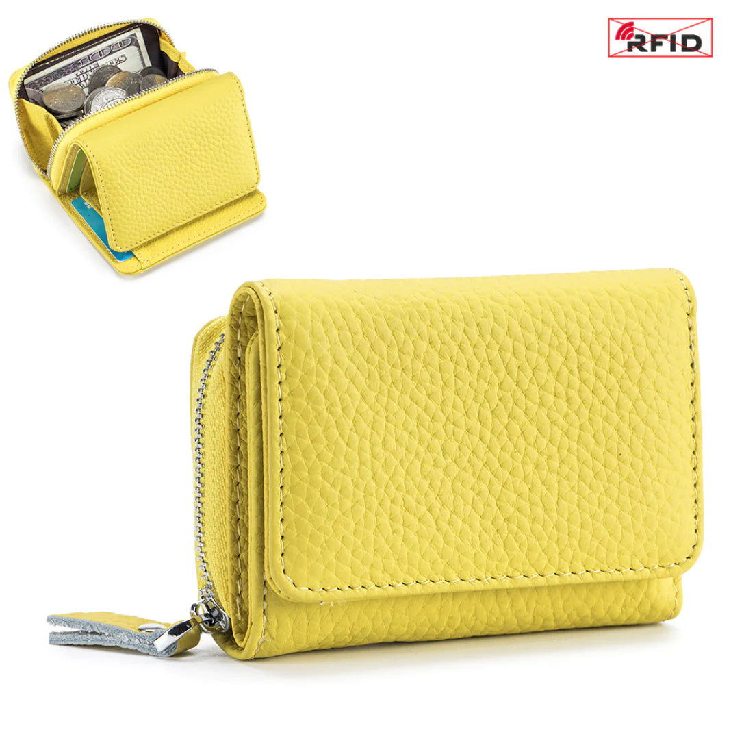 Tri-fold Leather Wallet