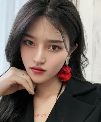 FloralFierce Tassel Earrings