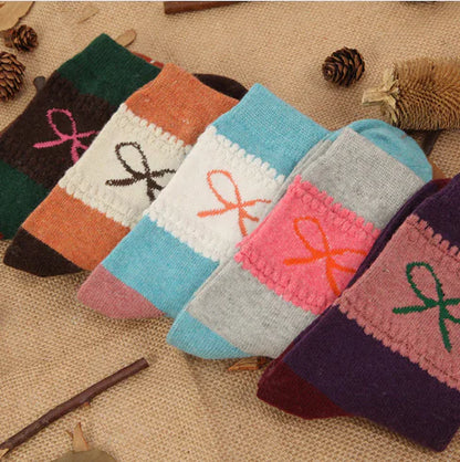 Warm Wool Christmas Socks