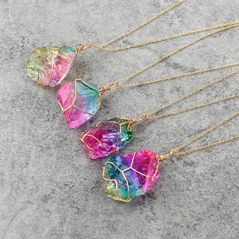 Colorful Crystal Pendant