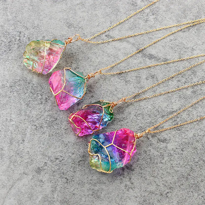 Colorful Crystal Pendant