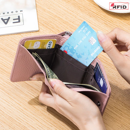 Tri-fold Leather Wallet