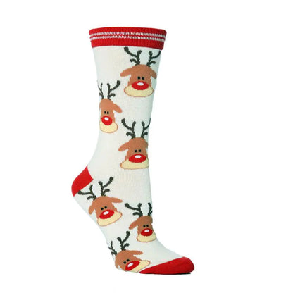 Festive Christmas Cotton Socks